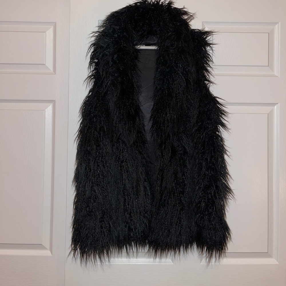 Zara Black Puffer
